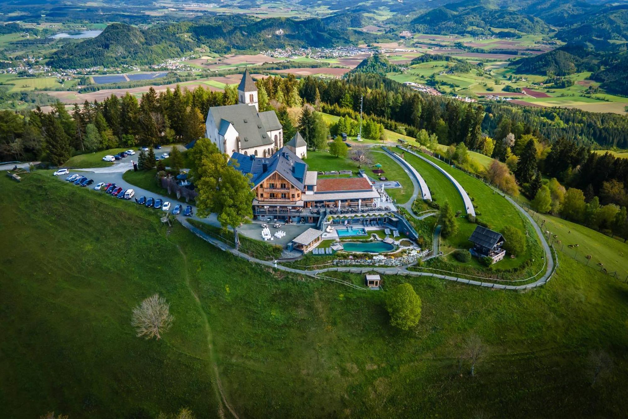 Gipfelhaus Magdalensberg Hotel Sankt Veit an der Glan Buitenkant foto